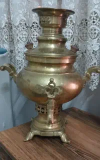 سماور ذغالی روسی مهردار