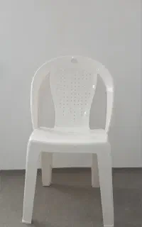 ۶ عدد صندلی سفید کاملا نو