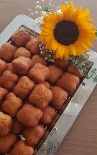 دونات لقمه ای پفکی