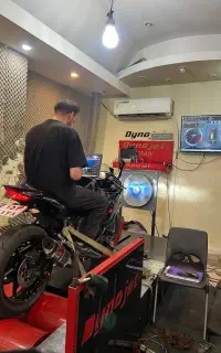 ریمپ داینو سرویس موتورسیکلت بنلی zx25 mt25 r