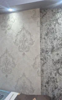 نقاشی ساختمان کاغذ دیواری