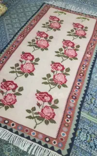 گلیم دستبافت زیبا و اصیل