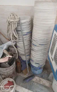 سطل پلاستیکی ۲۵ کیلویی