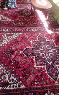 دوجفت فرش هریس ویه فرش تک