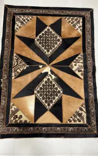 قالیچه با پوست گاو طبیعی