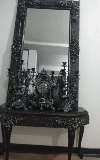 آینه و شمعدان