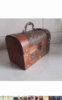 جعبه کوچک  چوبی