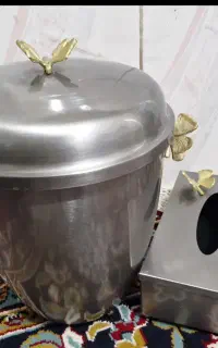 سطل و جا دستمالی
