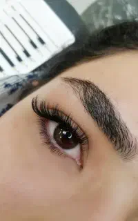 مدل اکستنشن مژه فقط هزینه مواد گرفته میشه