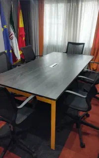 میز کنفرانس ۶ نفره فرامین مدل۵۴۶ /۶عدد صندلی اروند