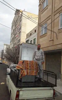 حمل و نقل اثاثیه منزل با وانت و نیسان وماشین مسقف