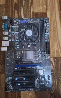 مادربرد MSI NF725-C35 + پردازنده AMD