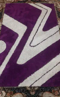 دو تخته فرش شگی ترکیه ای