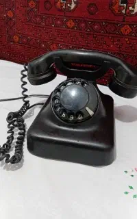 تلفن رومیزی زیمنس آلمانی قدیمی عتیقه