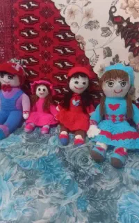عروسک های بافتنی در همه سایز
