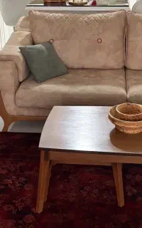 مبل ۸ نفره تخت خوابشو همراه با میز