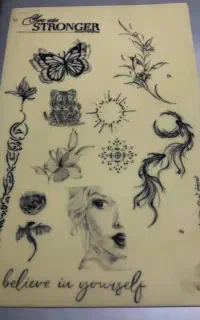 آموزش تتو بدن ۲ میلیون فقط خانمها