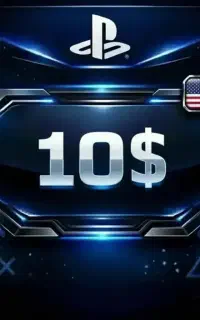 گیفت کارت 10 دلاری پلی استیشن ریجن آمریکا
