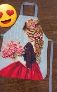 پیشبند پنل طرح دخترانه