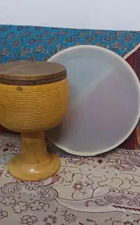 تنبک دهنه28 تک مهر اصل استاد حلمی