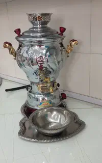 سماور کوچیک در حد نو و قنداق فرنگی