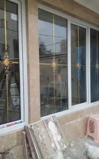 درب و پنجره دوجداره UPVC ودرب کرکره برقی