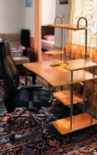 میز کامپیوتر + صندلی کامپیوتر