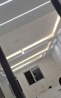 برق کاری و نور پردازی نصب لاین نوری