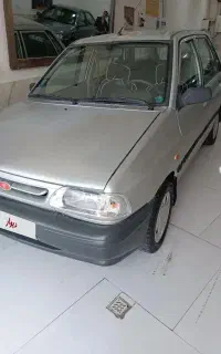 پراید نقره ای دوگانه کارخانه مدل ۸۸