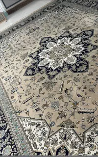 ۲ عدد فرش ماشینی ۱۲ متری فروش فوری