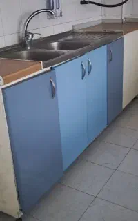 کابینت دست دوم + سینک + هود + شیر