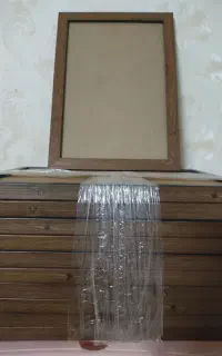 قاب عکس پی وی سی طرح چوب
