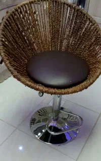 صندلی حصیری جک دار