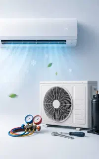 نصب،تعمیر و شارژ اسپیلت/کولر گازی