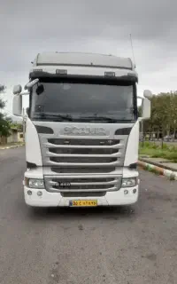 اسکانیا مدل ۲۰۱۵ بهمراه تانکر ماموت مدل 99