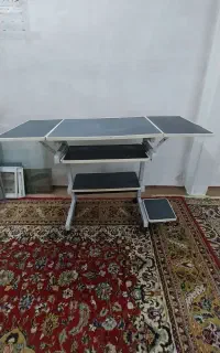 میز سه تیکه و سه طبقه ام دی اف کامپیوتر