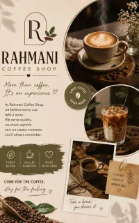 طراحی منو بنر پوستر کارت ویزیت و تراکت