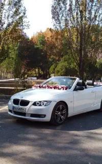اجاره کرایه ماشین عروس بی ام و BMWکروک در شهریار