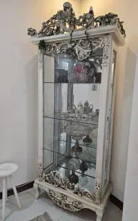 بوفه و میز تی وی رنگ استخونی