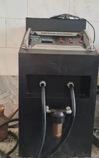 شستشوی رادیاتور بخاری با دستگاه تمام اتوماتیک