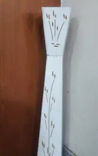 گلدان ایستاده چوبی بلند
