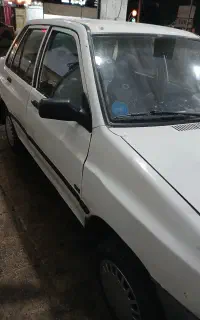 پراید سفید مدل ۸۳