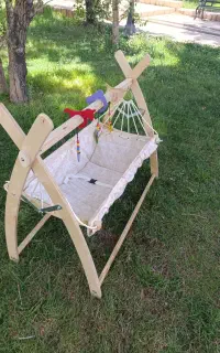 گهواره ننو سرخ پوستی  وودار مناسب برای کودکان حساس