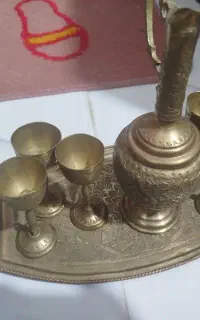 جام برنجی شراب خوری برنجی