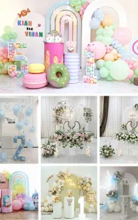 بادکنک آرایی و دیزاین نامزدی