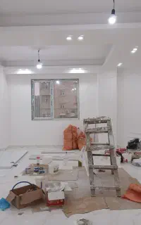 نقاشی ساختمان و درب