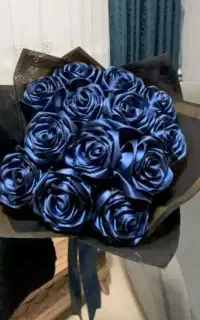گل روبانی آبی