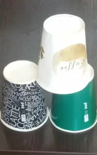 لیوان‌کاغذی‌معمولی‌ودوجداره