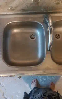 سینک استیلی دولگنه
