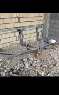 لوله کشی و نصب سنگ آنتیک و نصب کابینت آماده